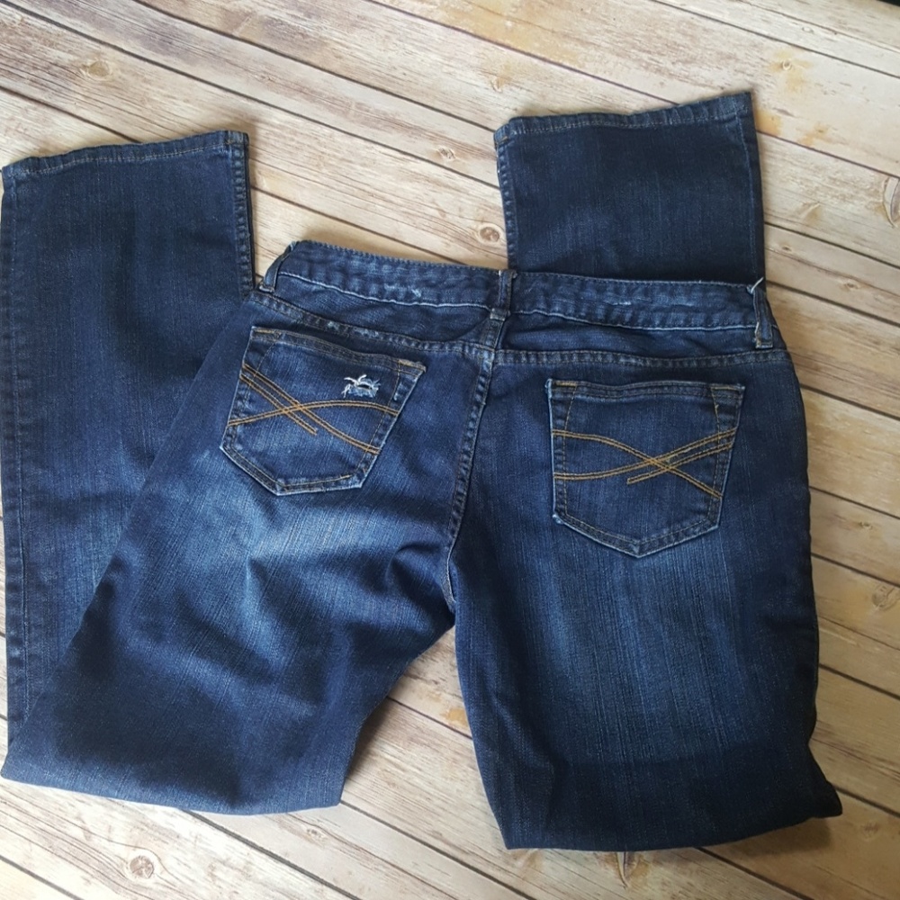 💜 Aeropostale Distressed Dark Denim